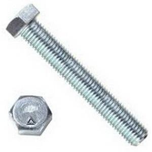 Mgreen H Tb X Zinc Chromate Steel Full Threaded Tap Bolt Inch X