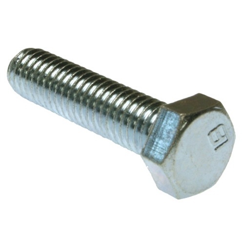 Metallics JHTB1 Zinc Chromate Steel Full Threaded Tap Bolt 1 4 Inch X 3