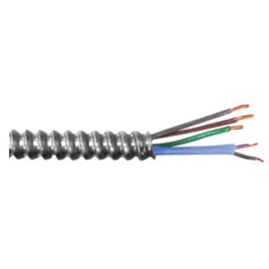 100 ft MC 12//2 with Ground Copper Electrical wire METAL CLAD