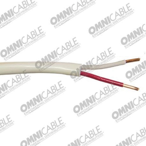 Omni Cable D Wb Solid Bare Copper Thermostat Cable White