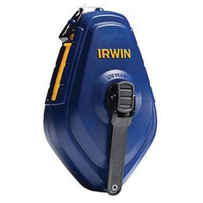 Irwin Tools 1932883 Fast Retrieve Large Capacity Chalk Line Reel Kit 100-ft  Blue Strait-Line® Speedline™
