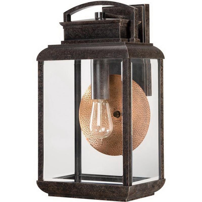 Quoizel Lighting Brn8410ib 1 Light Wall Lantern 120 Volt Imperial Quoizel Lighting Brn8410ib 1 Light Wall Lantern 120 Volt Imperial Bronze Byron