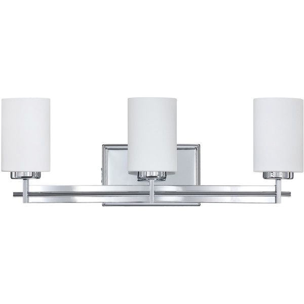 Quoizel Lighting Ty8603c 3 Light Bath Fixture 300 Watt 120 Volt Ac Polished Chrome Taylor