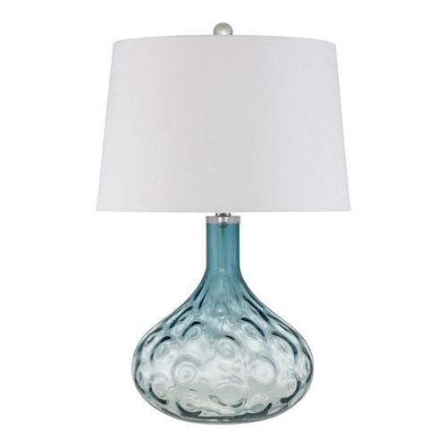 Quoizel Lighting Q2321t Portable Table Lamp 100 Watt 120 Volt Blue