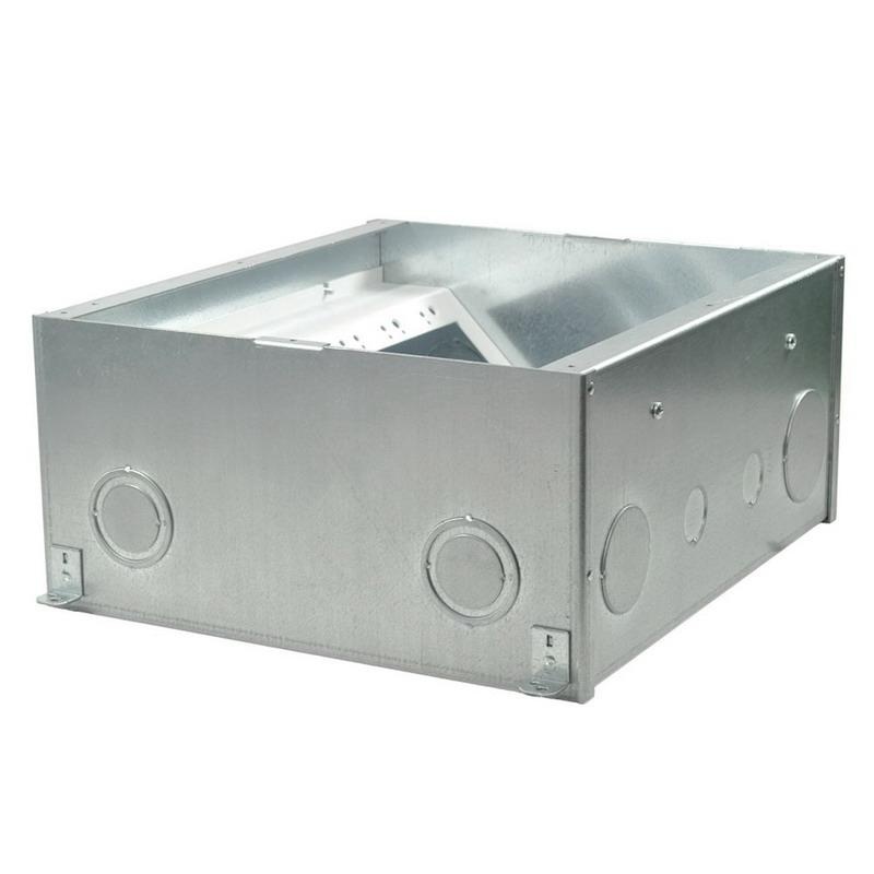 Fsr Fl 600p 6 B Brass Or Aluminum Concrete Floor Box 13 5 Inch X