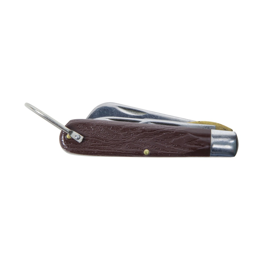 Klein Tools 1550-6 Carbon 3-Blade Pocket Knife With