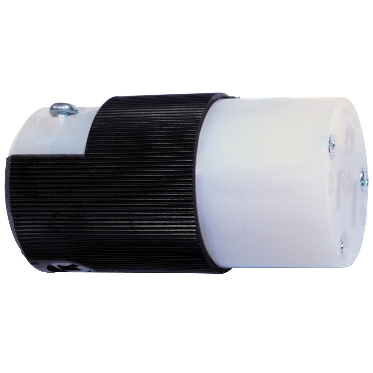 Hospital Grade 5-15R Black//White 15 amp 125V Hubbell HBL8219C Connector