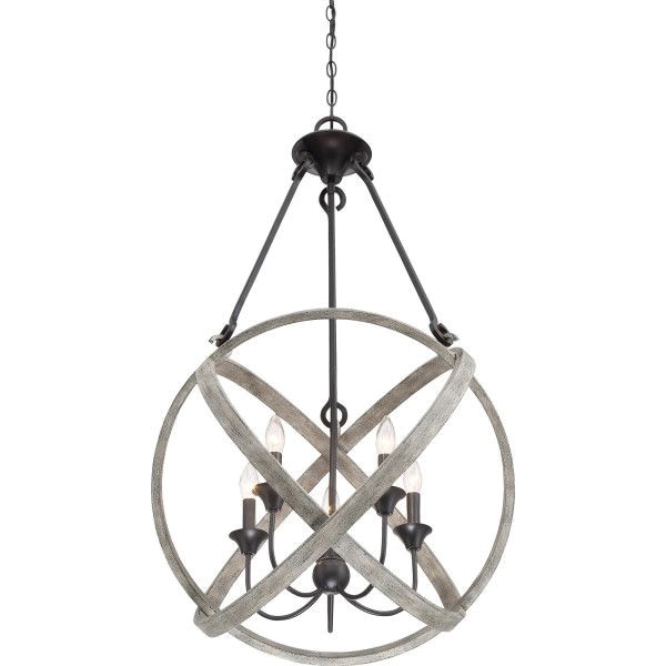 Quoizel Lighting Wvn2824wh 5 Light Ceiling Mount Pendant 60 Quoizel Lighting Wvn2824wh 5 Light Ceiling Mount Pendant 60 Watt 120 Volt Weathered Wood