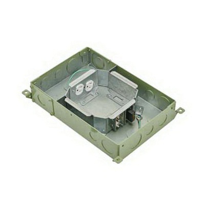 Wiremold Rfb2e Og 2 Gang Recessed On Grade Floor Box With Round