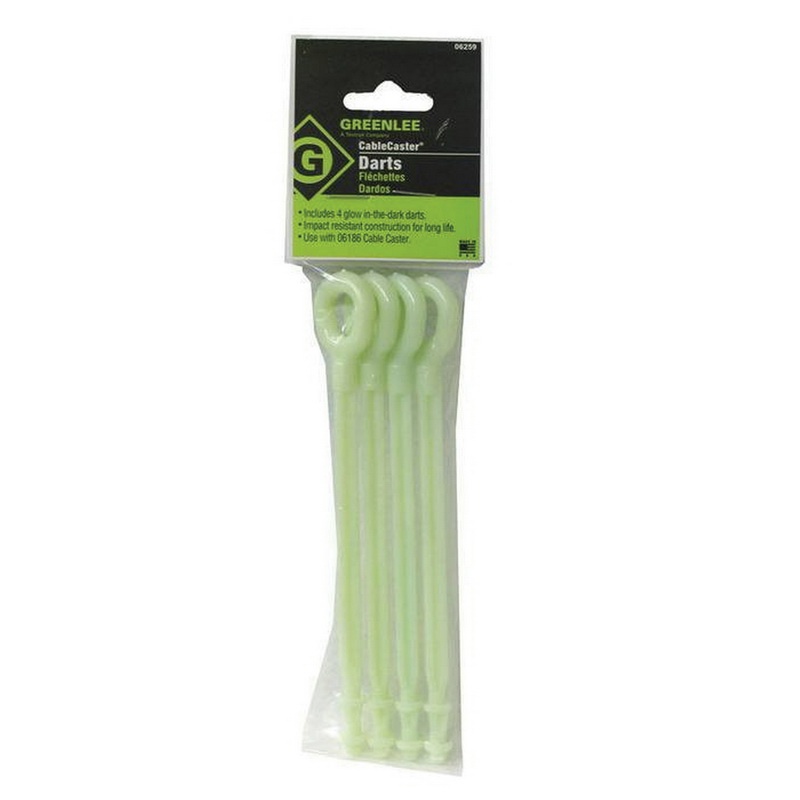 Greenlee 06259 Cablecaster Replacement Dart 4 Pack