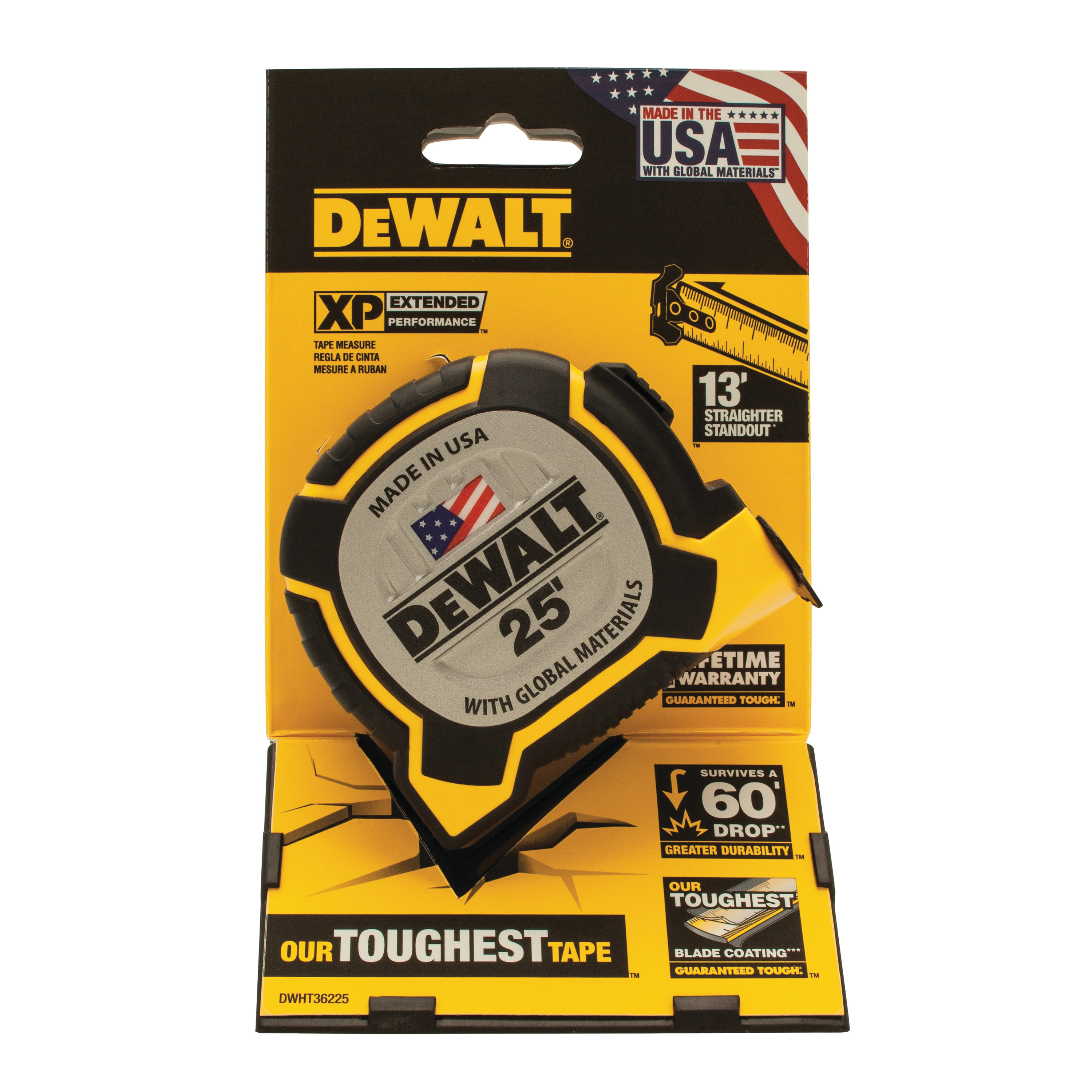 Logo Tape Measures (25. Ft., Yellow/Black)