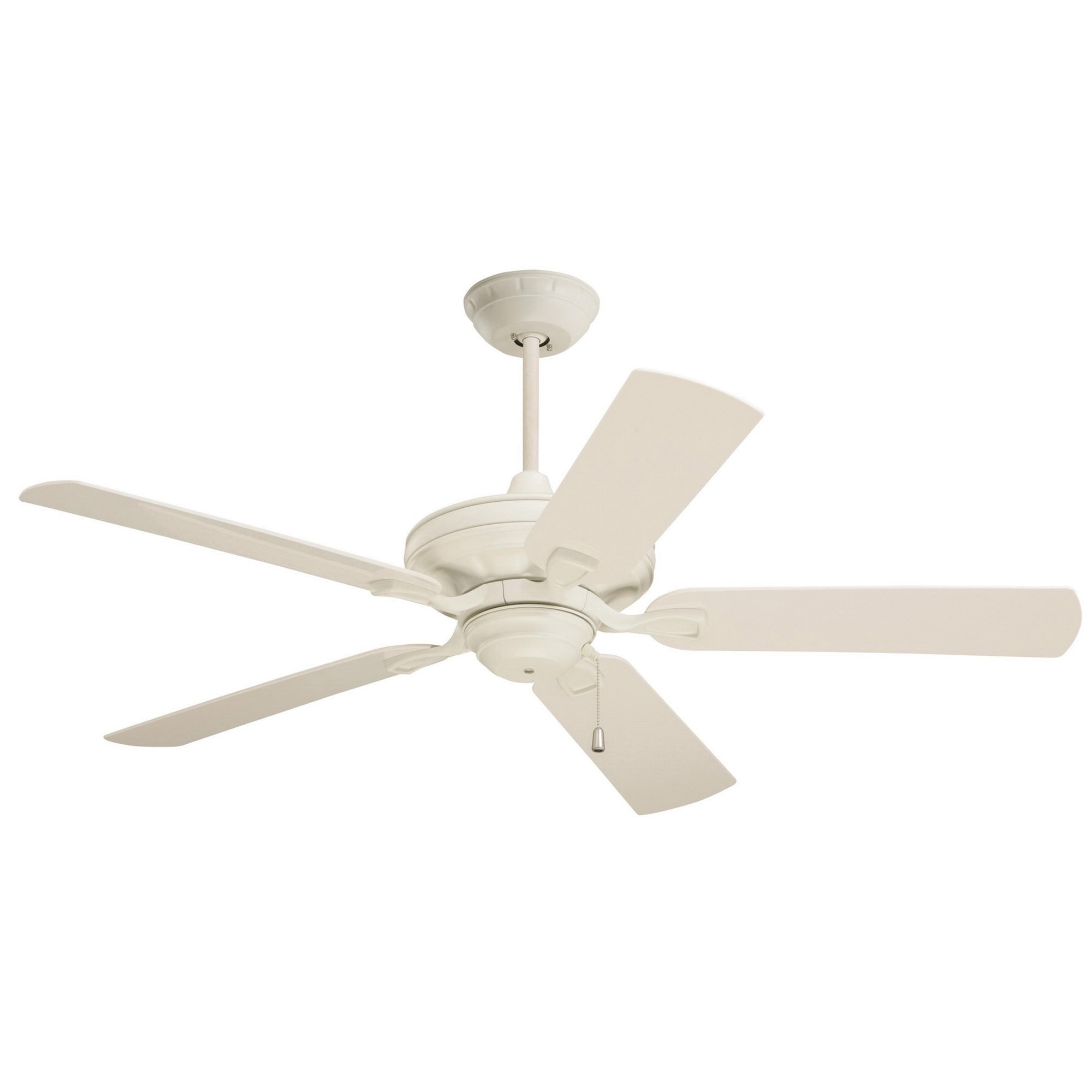 Emerson Cf552aw Traditional Ceiling Fan 52 Inch 5 Blade 3 Speed Summer White Veranda