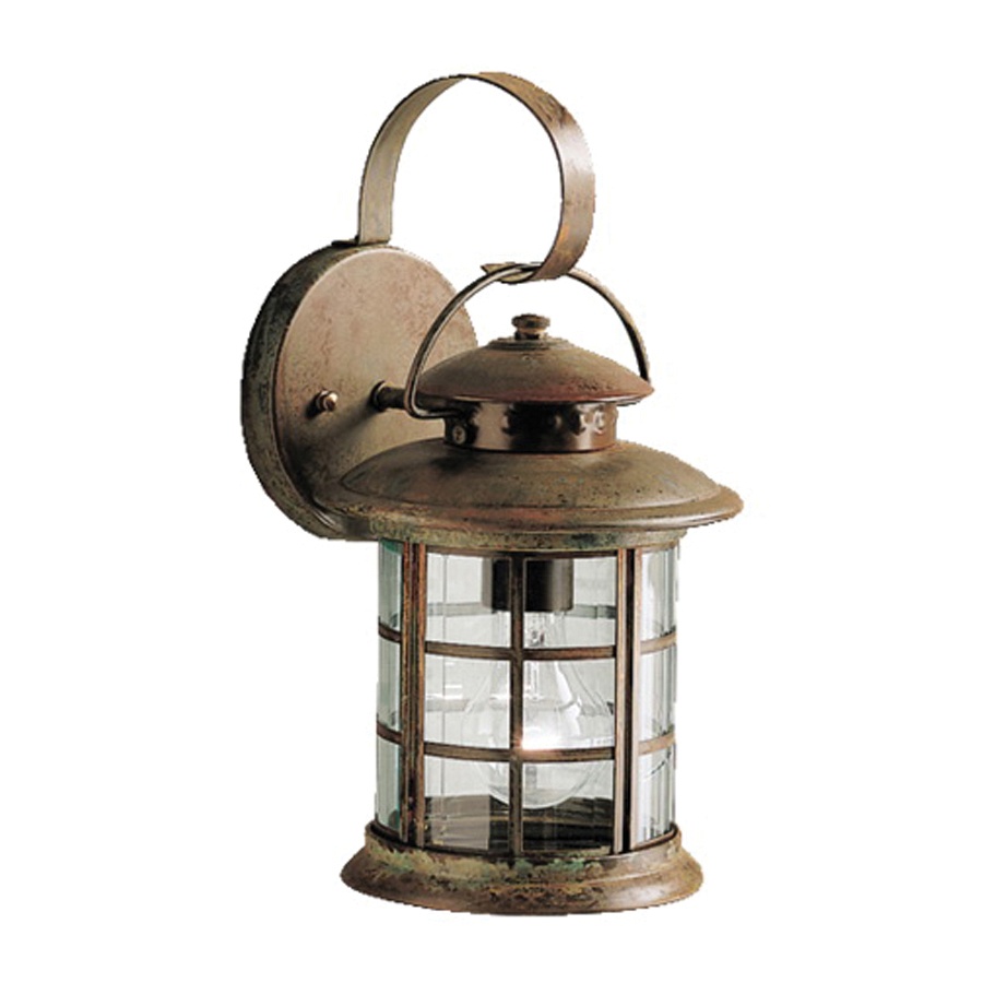 Kichler 9760rst 1 Light Rectangle Wall 100 Watt 120 Volt Kichler 9760rst 1 Light Rectangle Wall 100 Watt 120 Volt Rustic