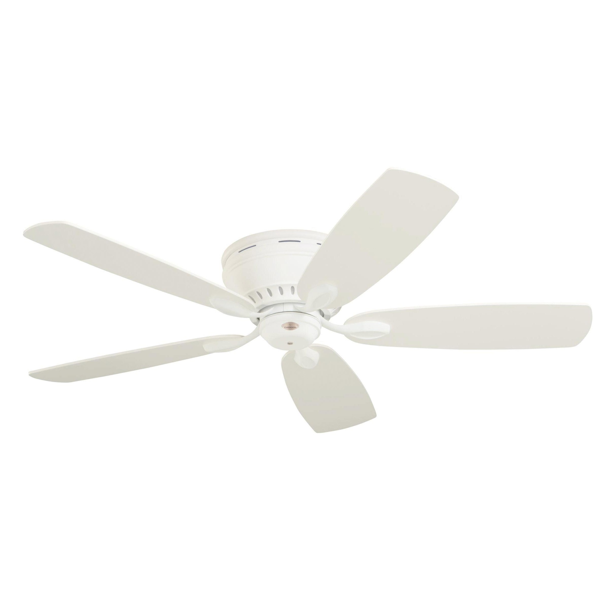 Emerson Cf905sw Prima Snugger Ceiling Fan 52 Inch 5 Blade 4 Speed