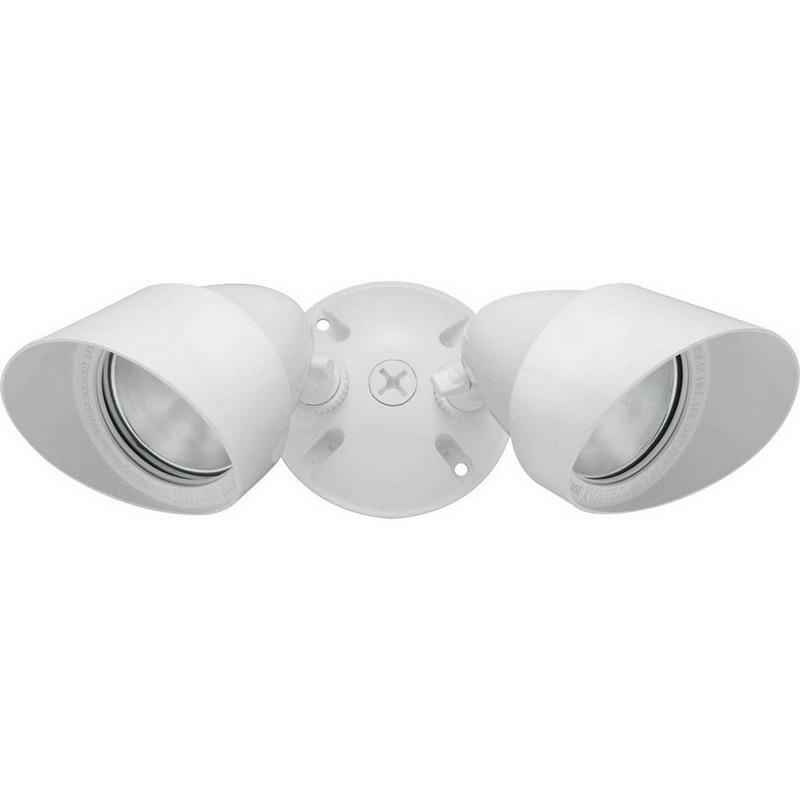 Rab Qb2w Bullet Double Quartz Flood Light Fixture 75 Watt 120 Volt Rab Qb2w Bullet Double Quartz Flood Light Fixture 75 Watt 120 Volt White