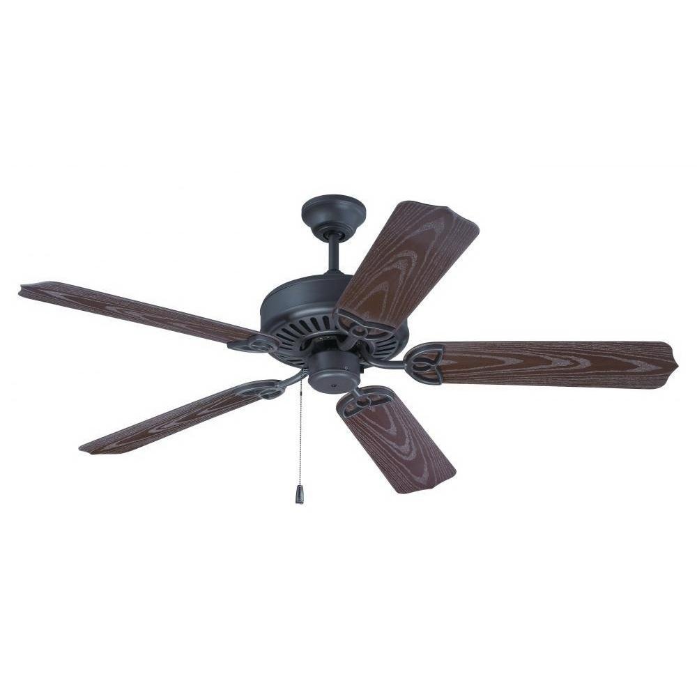 Craftmade Opxl52br Traditional Ceiling Fan 52 Inch 5 Blade Brown Outdoor Patio