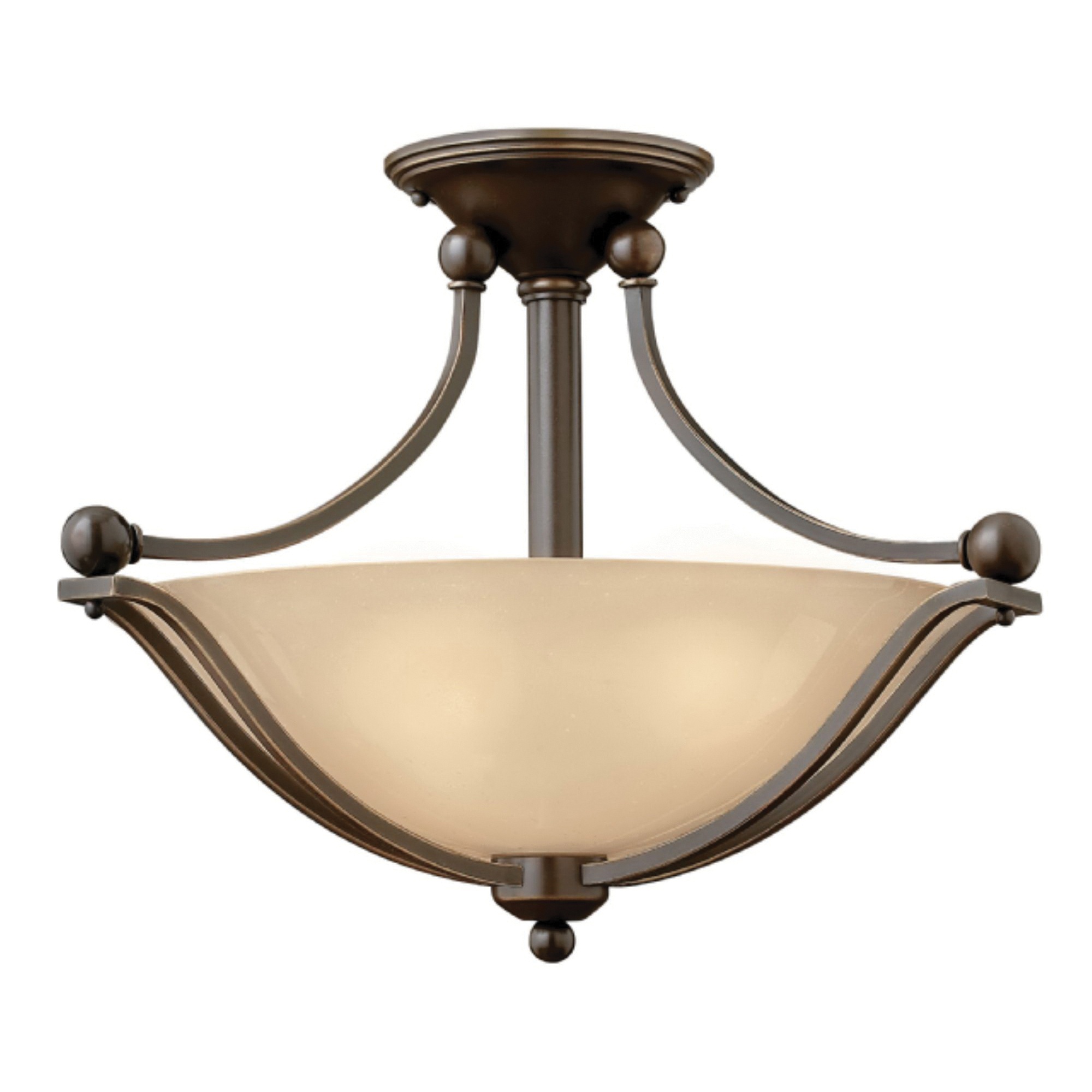 Hinkley Lighting 4651ob 2 Light Foyer Semi Flush Mount Fixture 200