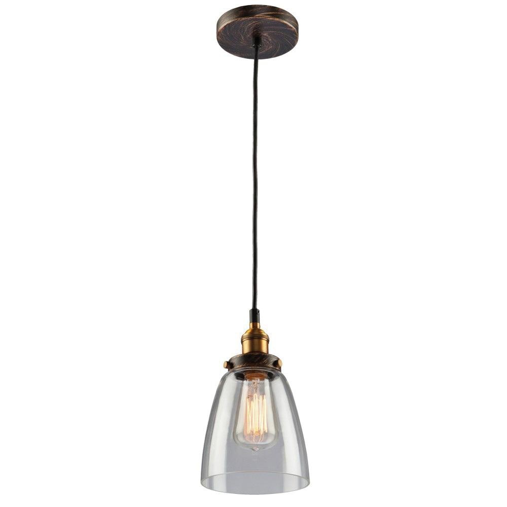Artcraft Lighting Ac10161 1 Light Pendant 100 Watt 120 Volt Artcraft Lighting Ac10161 1 Light Pendant 100 Watt 120 Volt Oil Rubbed Bronze And Copper Greenwich Decorative Indoor Fixtures