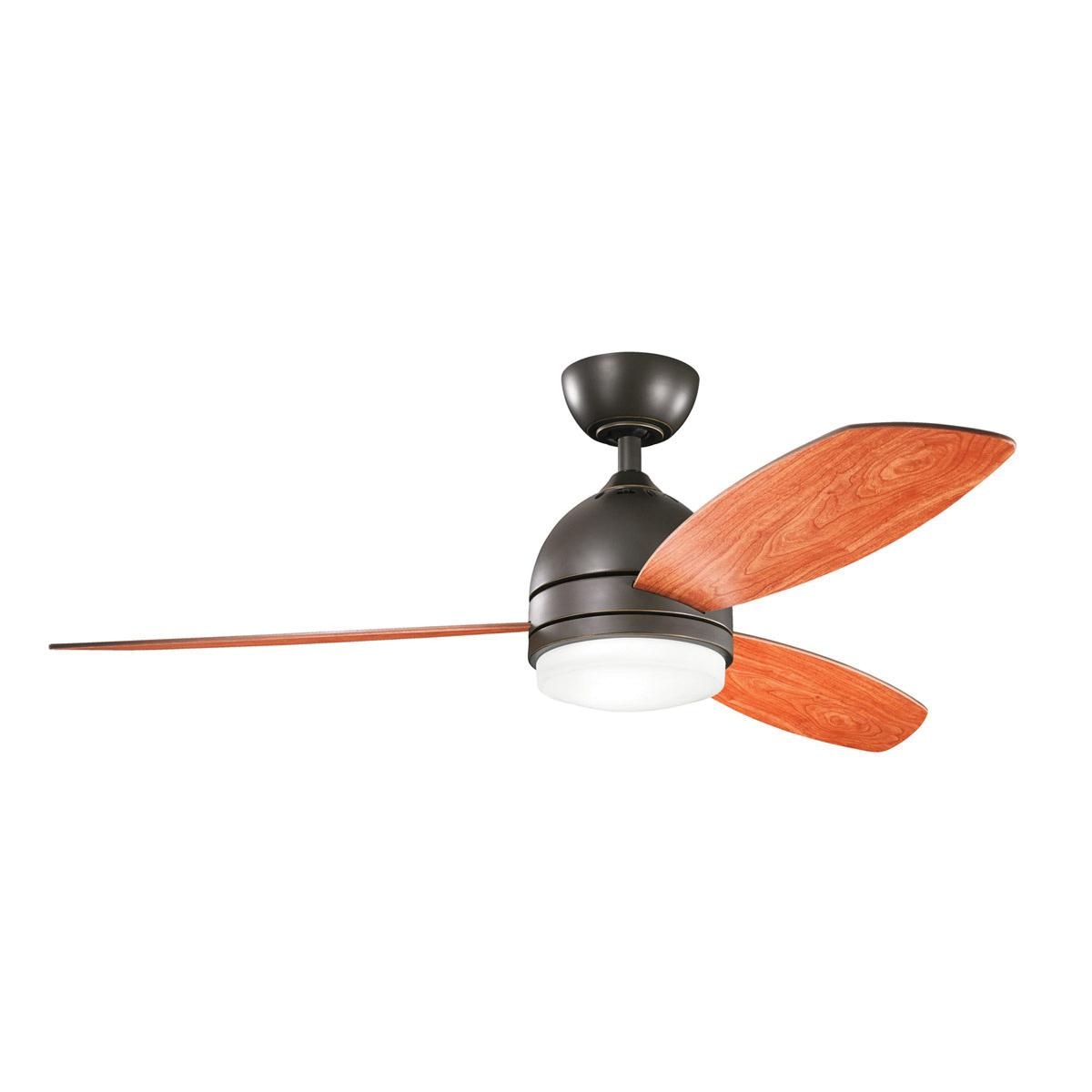 Kichler 300175oz Vassar Indoor Ceiling Fan With Light Kit 52