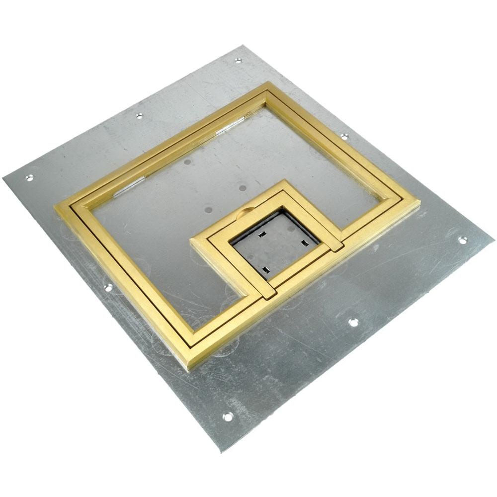 Fsr Fl 500p Blp C Brass Or Aluminum U Access Floor Box Cover 10 5