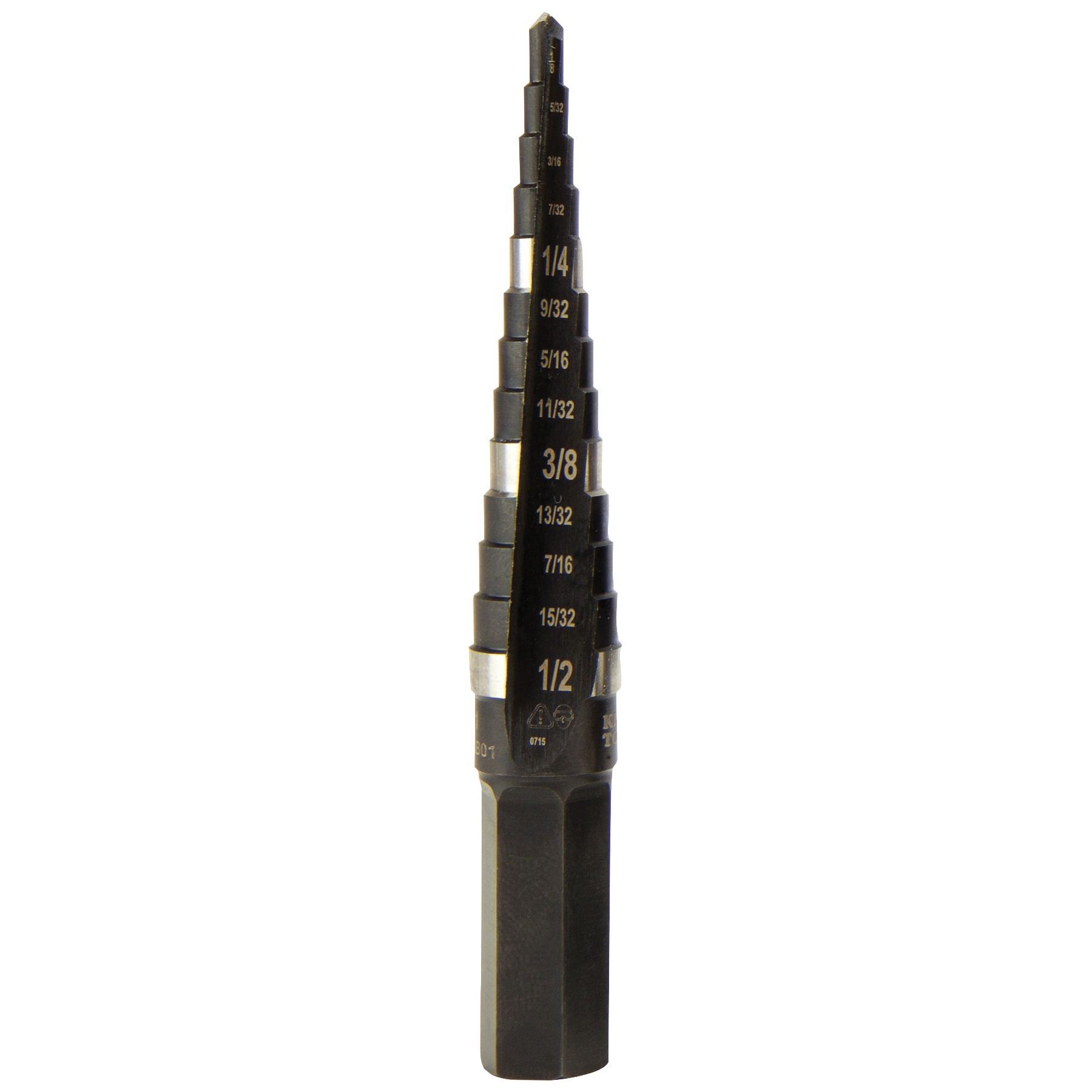 Step Drill Bit >> Klein Tools Ktsb01 High Speed Steel Fast Starting 1 Step Drill Bit 1 8 1 2 Inch Step Drill Bit >> Klein Tools Ktsb01 High Speed Steel Fast Starting 1 Step Drill Bit 1 8 1 2 Inch