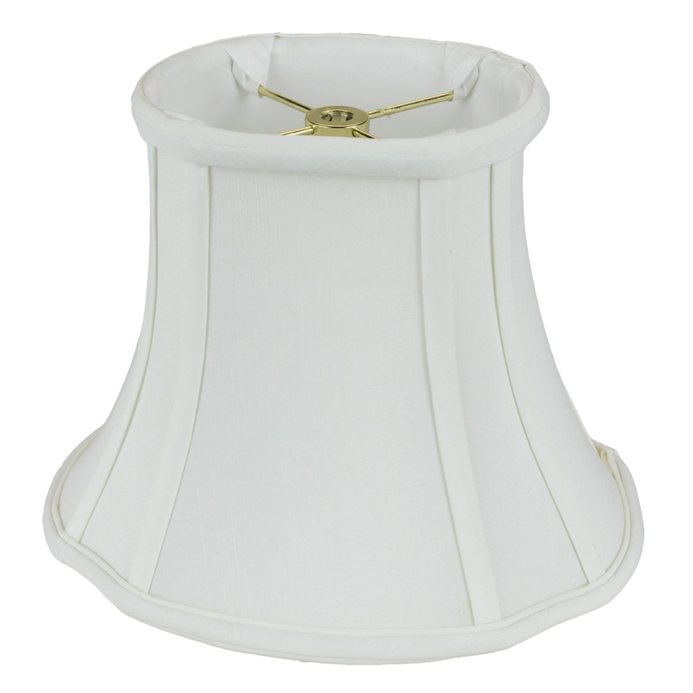 Monter Lite 114 6 19 Wh Shantung Softback French Oval Lamp Shade Monter Lite 114 6 19 Wh Shantung Softback French Oval Lamp Shade With