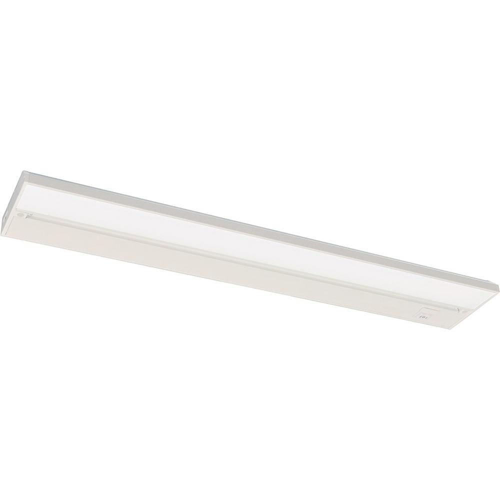 Afx Lighting Nllp22wh Nllp Series Line Voltage Under Cabinet Light Fixture 10 7 Watt 120 Volt 2700 3000 4000k White Noble Pro