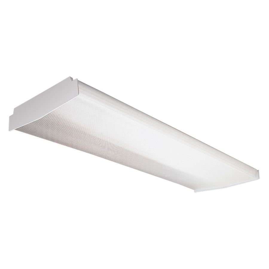 Simkar Sy920 432 B11 4l Unv 4 Light Low Profile Fluorescent Wraparound Fixture 32 Watt 120 277 Volt Ac Baked White Enamel Fluorescent Indoor Lighting Indoor Fixtures Lighting