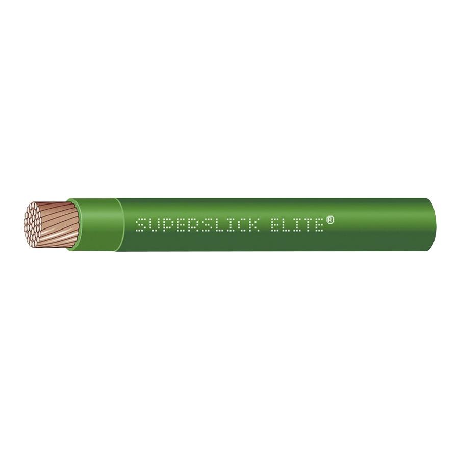 Encore Wire 106100905450 Stranded Copper Thhn Cable Ft Reel Green Superslick Elite Encore Wire 106100905450 Stranded Copper Thhn Cable Ft Reel Green Superslick Elite