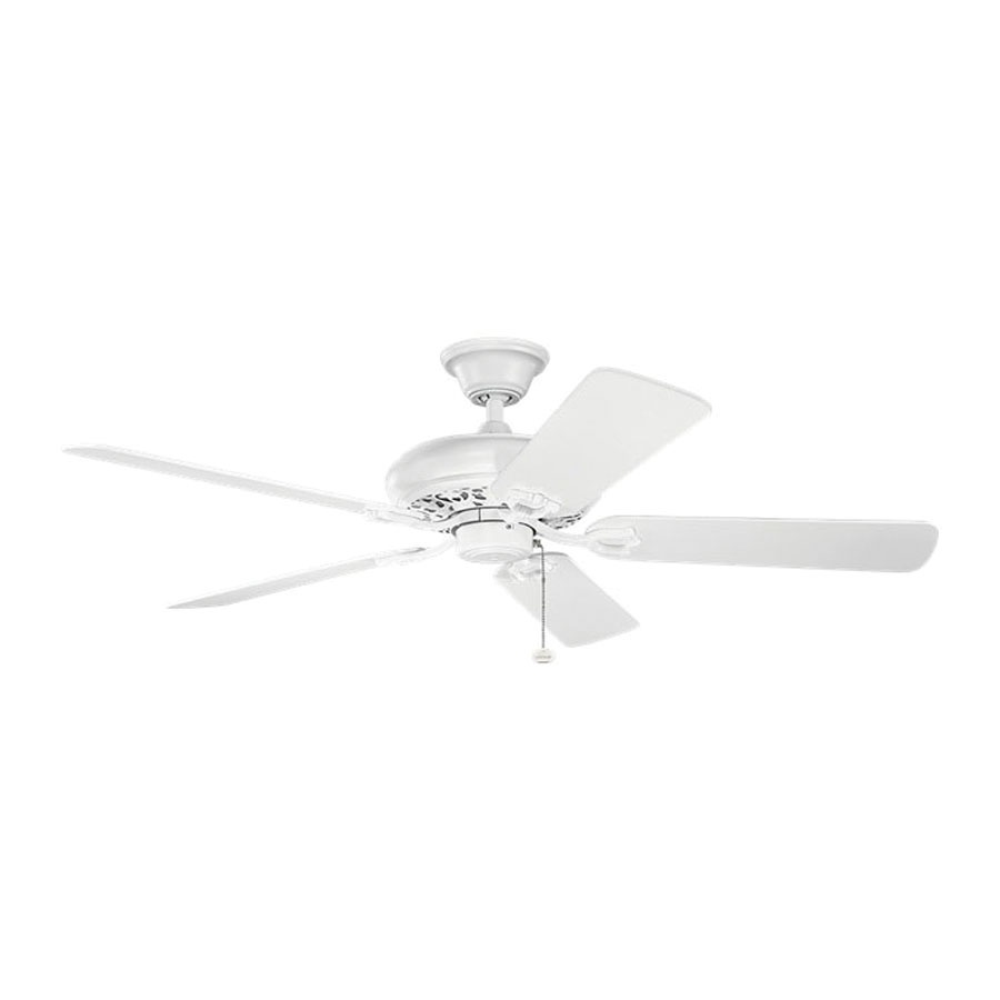 Kichler 300118mwh Traditional Ceiling Fan 52 Inch 5 Blade 3