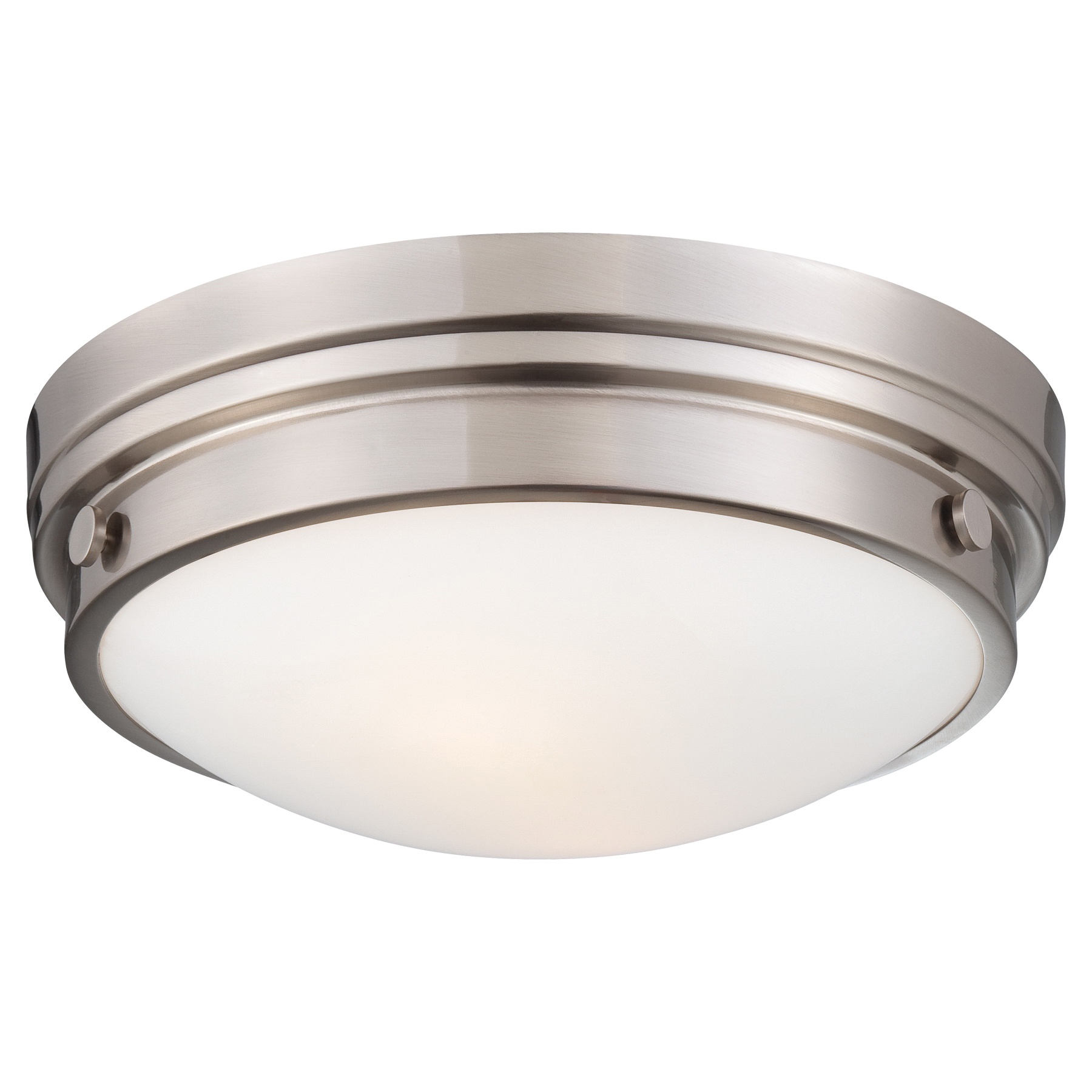 Minka Lavery 823 84 Dimmable 2 Light Flush Mount Fixture 120 Watt