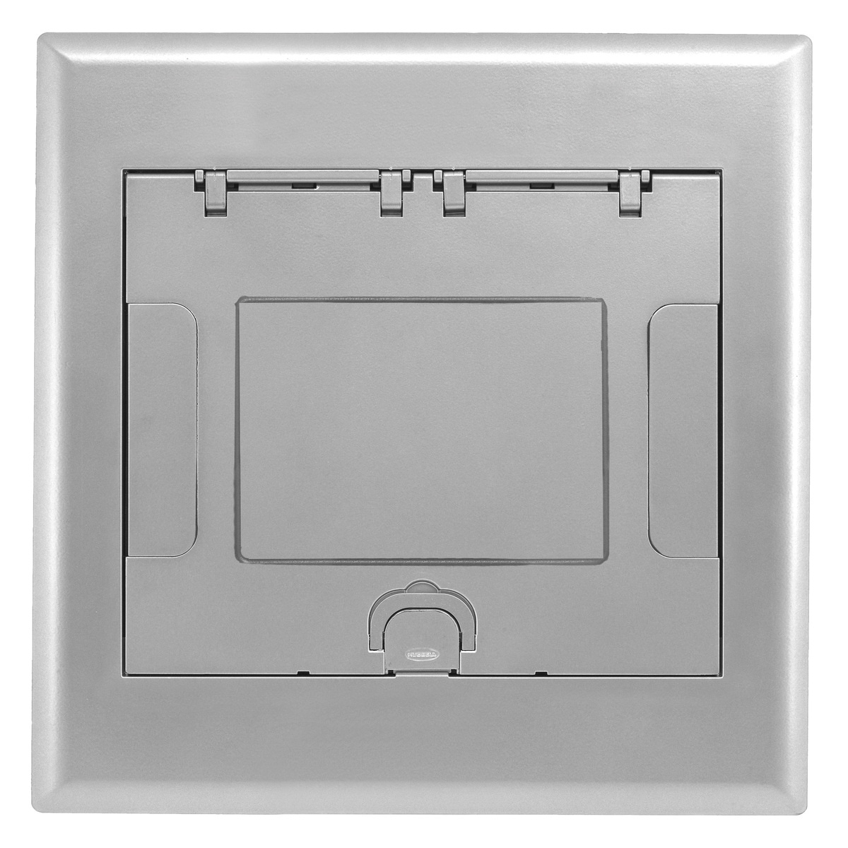 Hubbell Wiring 4gafbcvraluc Powder Coated Aluminum Floor Box Cover