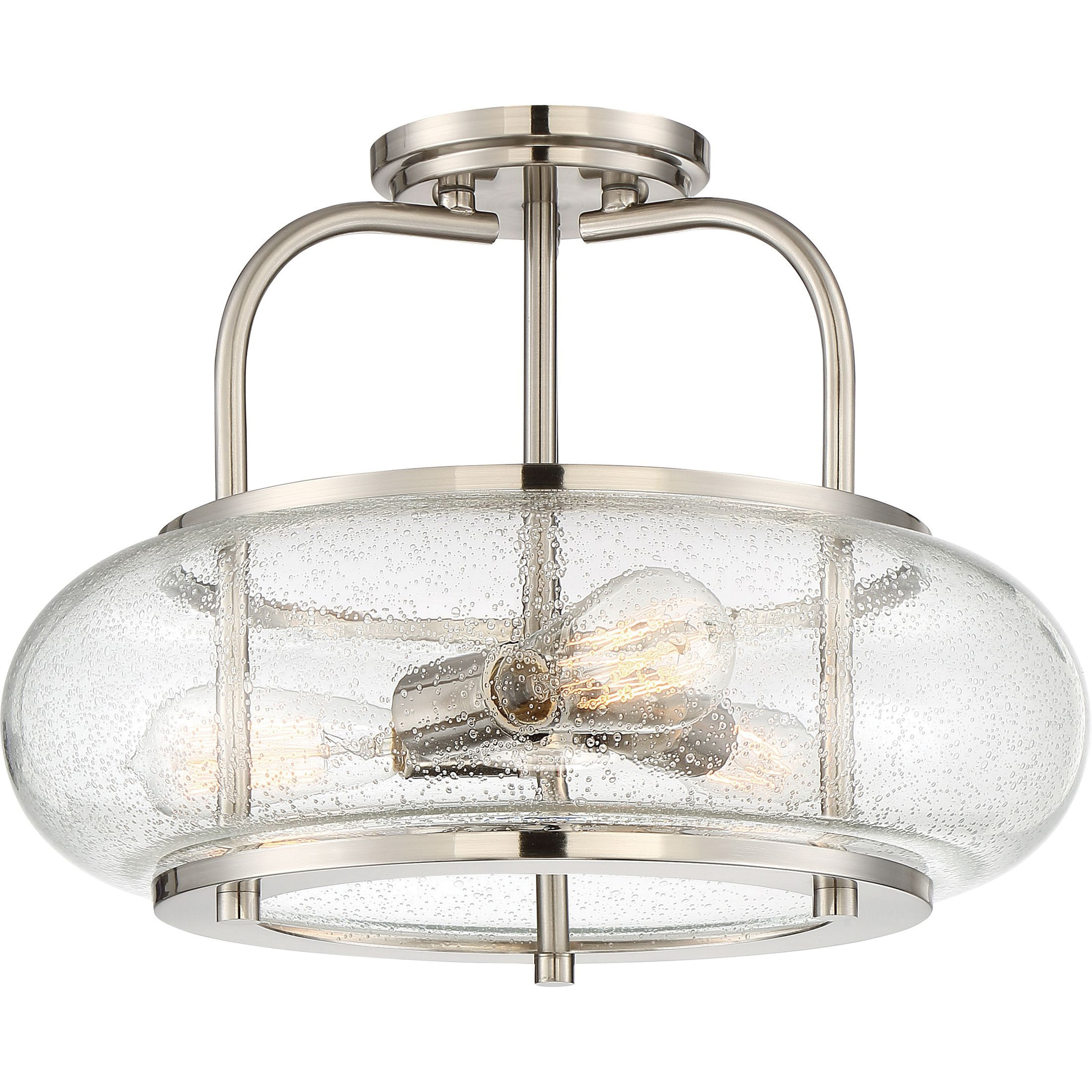 Quoizel Lighting Trg1716bn 3 Light Ceiling Light 180 Watt 120 Volt