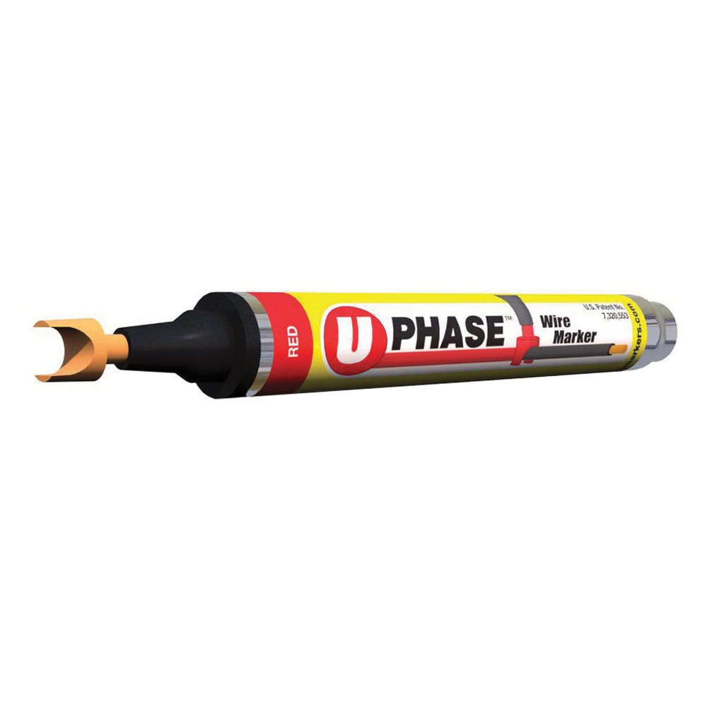 Blue Rack-A-Tiers 52491 U Phase Wire Marker