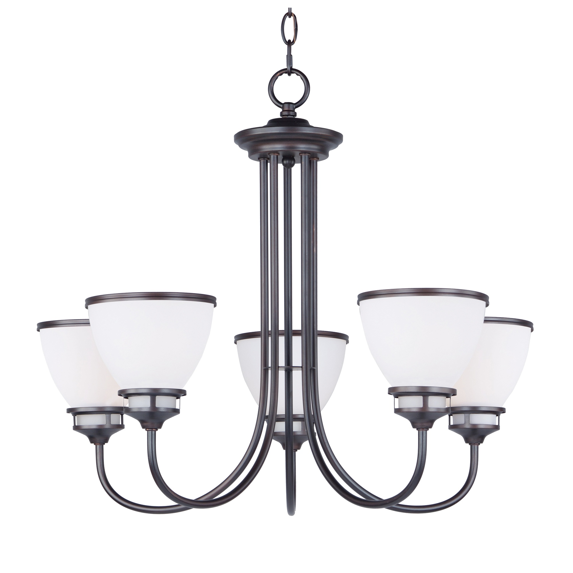 Maxim Lighting 21585SWOI 5-Light Adjustable Chandelier 60-Watt 120-Volt ...