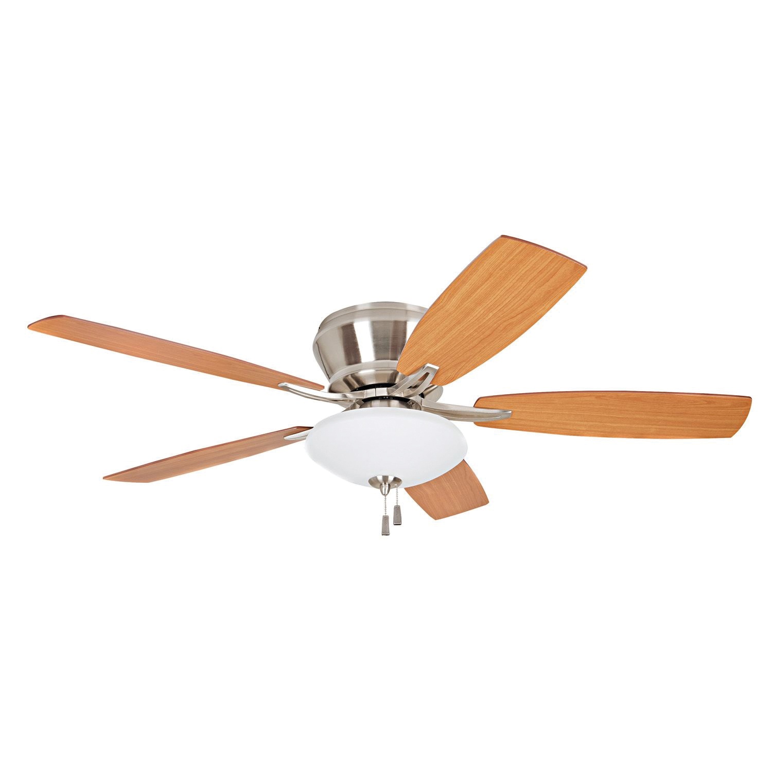 Craftmade Atm52bnk5c Contemporary Modern Ceiling Fan With Blades And Light Kit 5 Blade 52 Inch Speed Brushed Polished Nickel Atmos