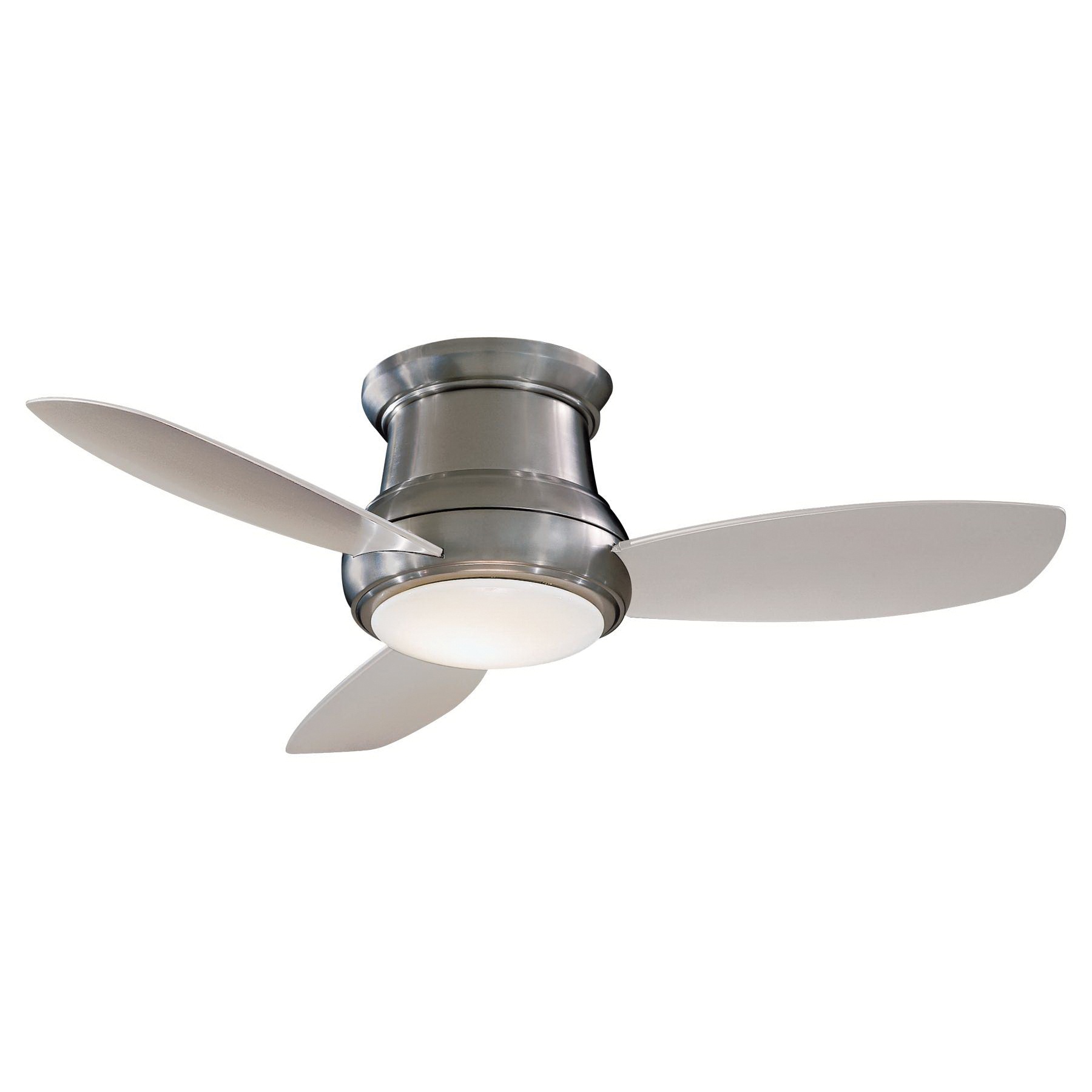Minka Aire F519l Bn Ceiling Fan With Light 52 Inch 3 Blade Sd Brushed Nickel Minka Aire F519l Bn Ceiling Fan With Light 52 Inch 3 Blade Sd Brushed Nickel