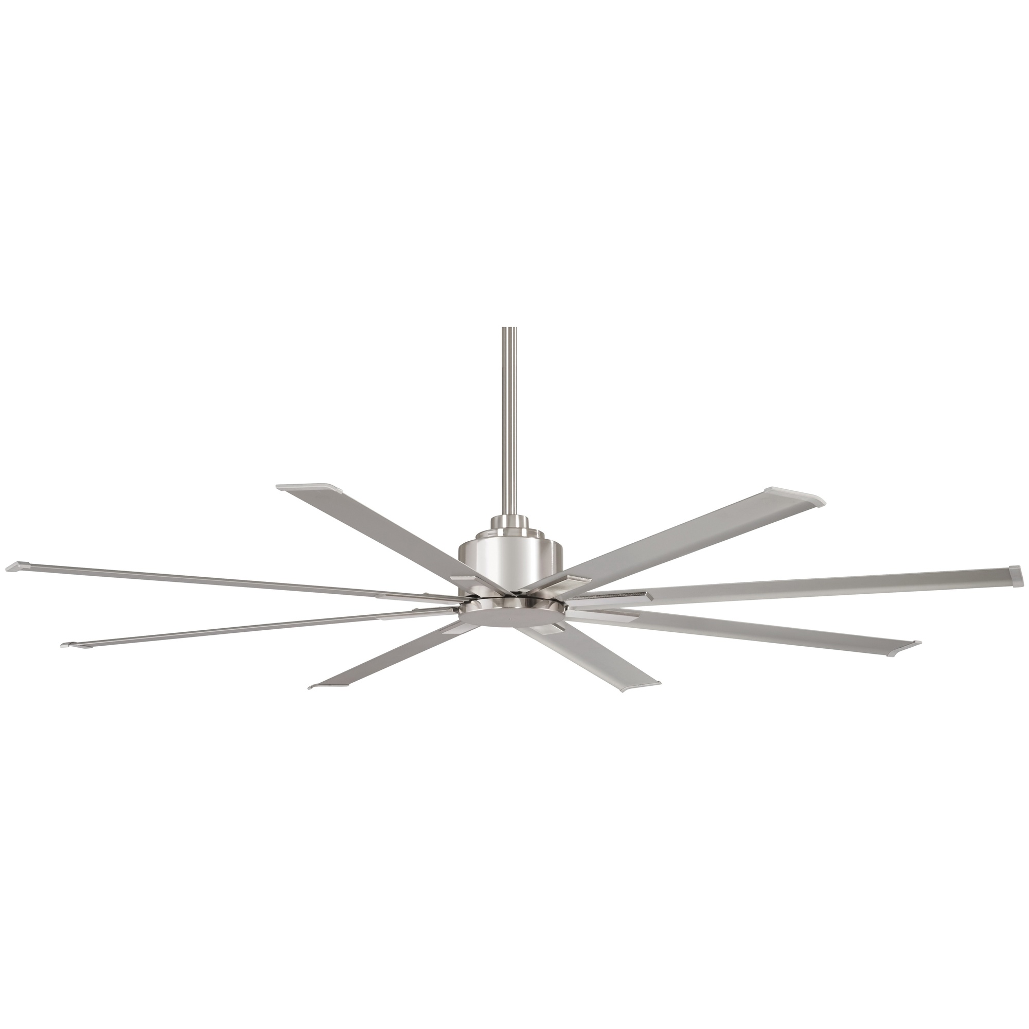 Minka Aire F886 65 Bnw Ceiling Fan 65 Inch 8 Blade 6 Speed Brushed