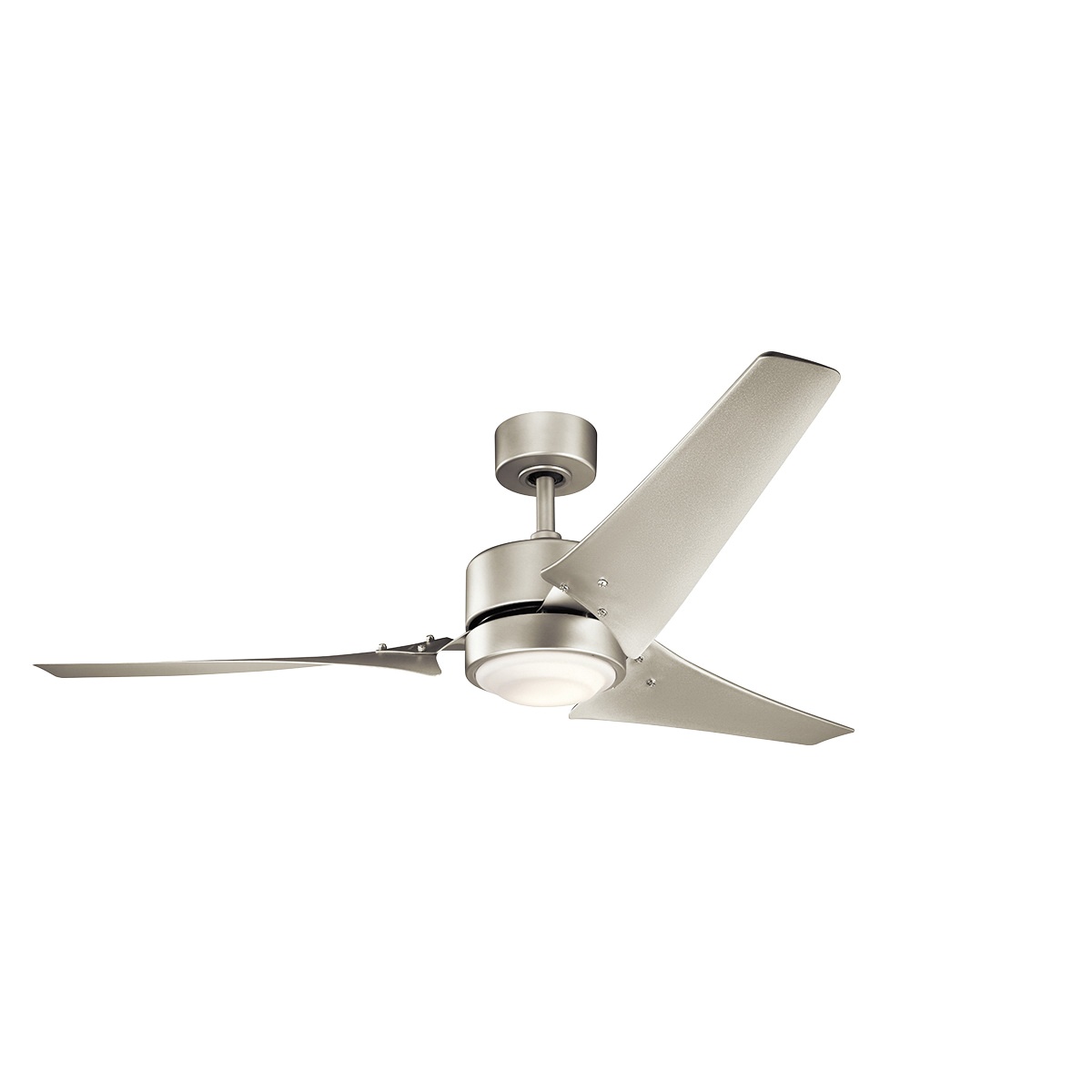 Kichler 310155ni Ceiling Fan With Light 60 Inch 3 Blade 3 Speed Brushed Nickel Rana