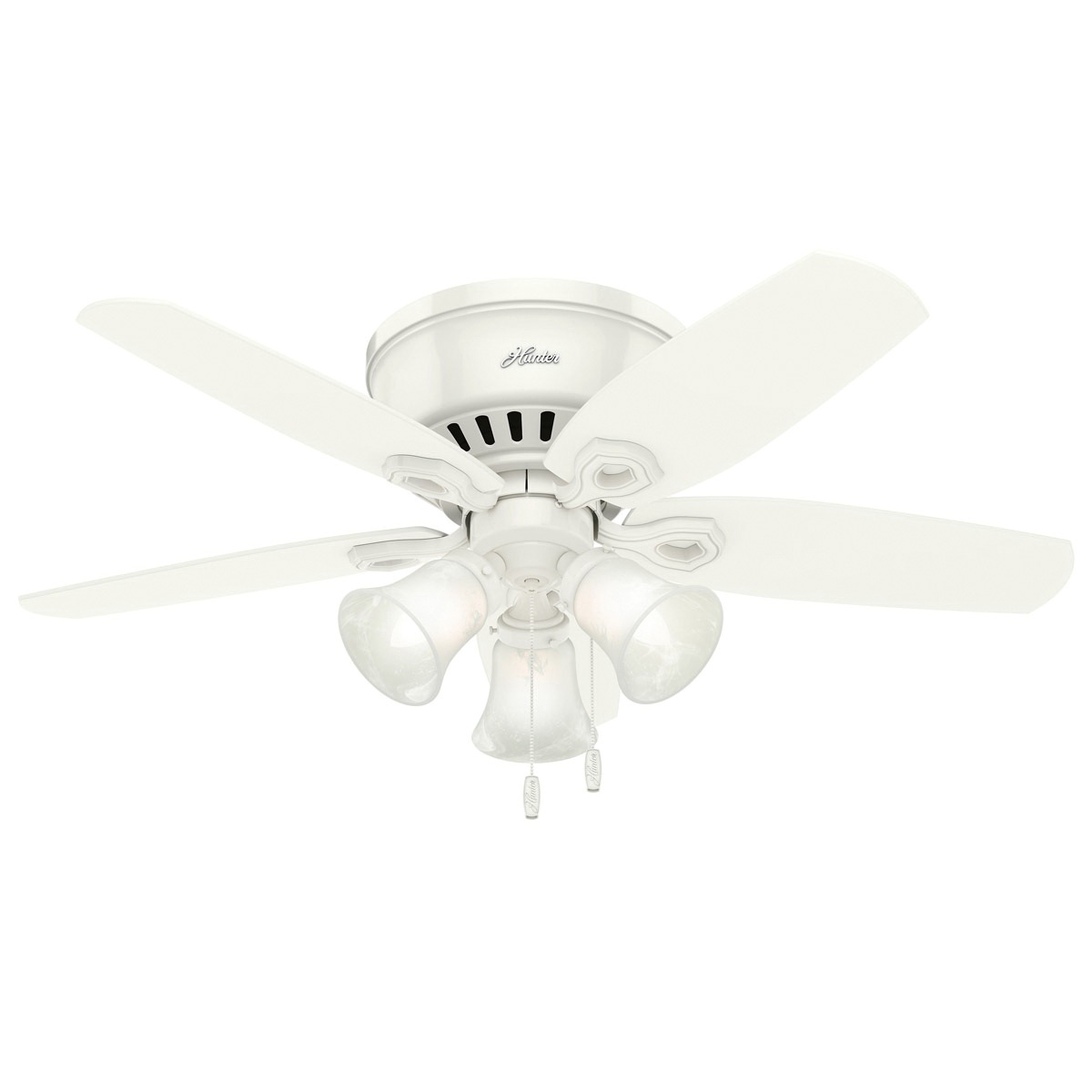 Hunter 51090 Builder Low Profile Ceiling Fan With Light 5