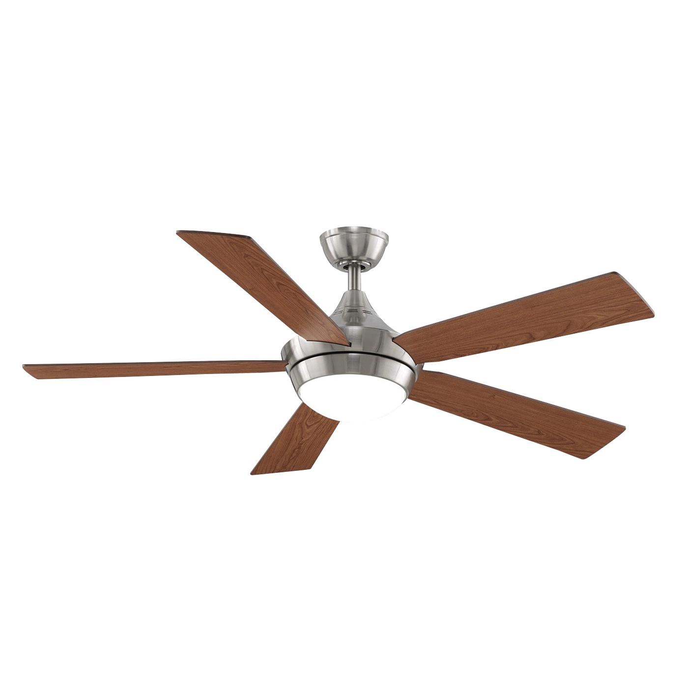 Fanimation Fp8062bn Ceiling Fan With Light 52 Inch 5 Blade 3 Speed