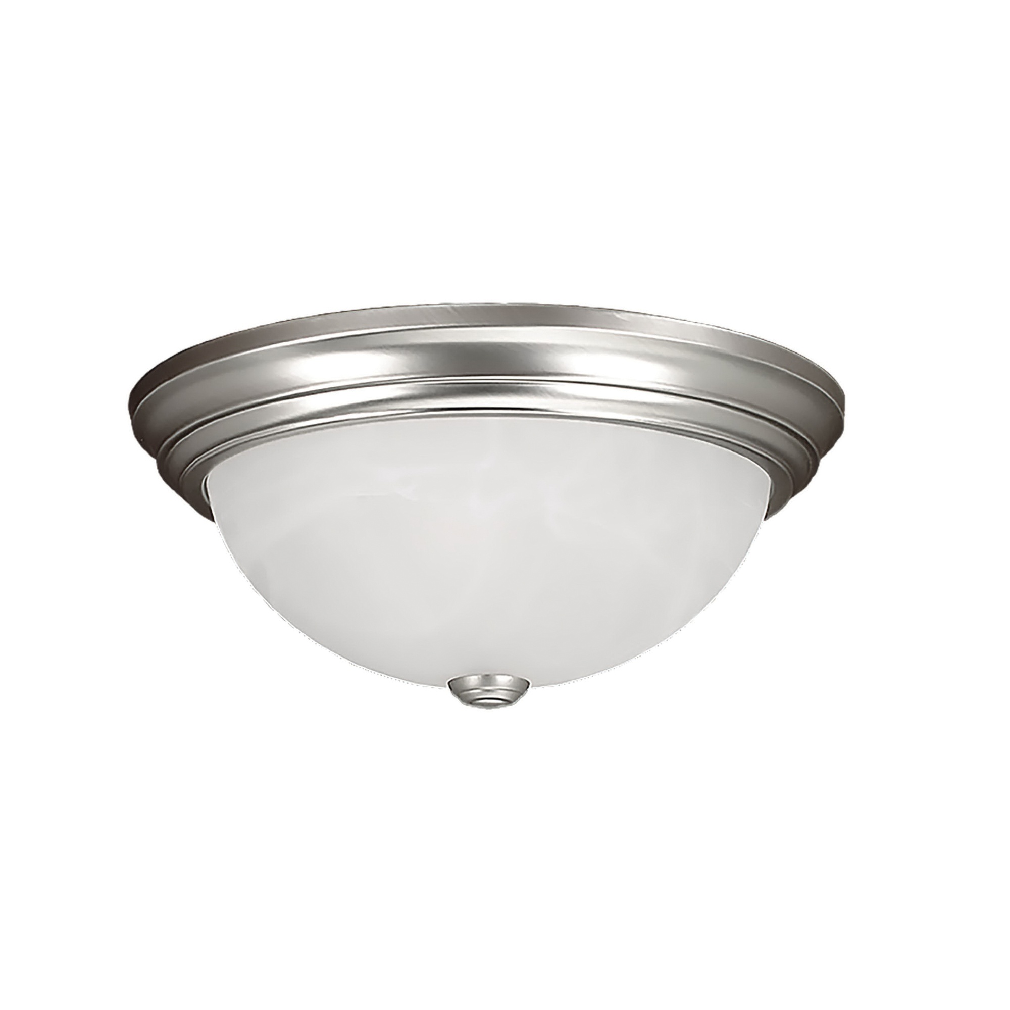 Satin Nickel Millennium Lighting 561-SN 2-Light Flush Mount Ceiling Fixture