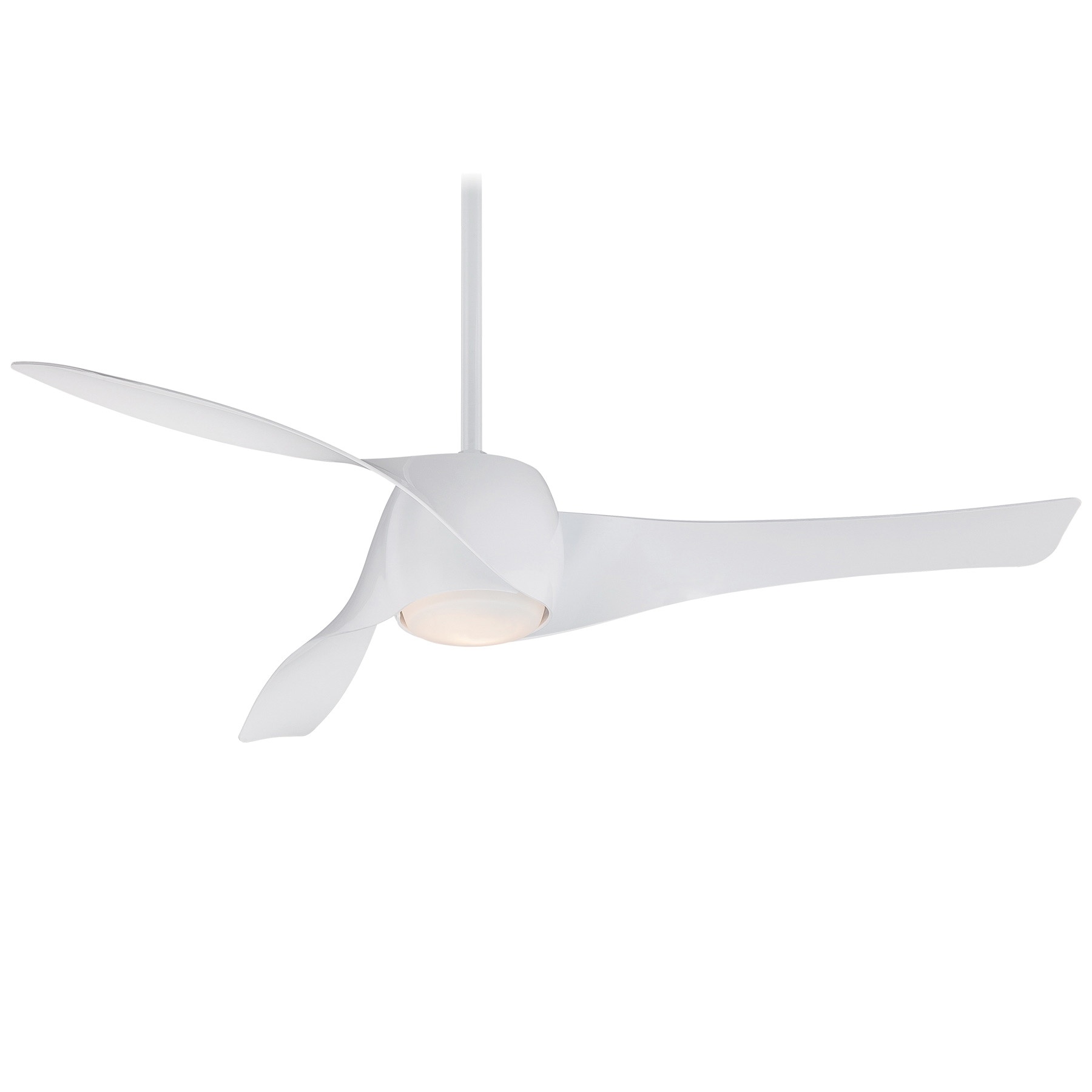 Minka Aire F803l Wh Ceiling Fan With Light Kit 58 Inch 3