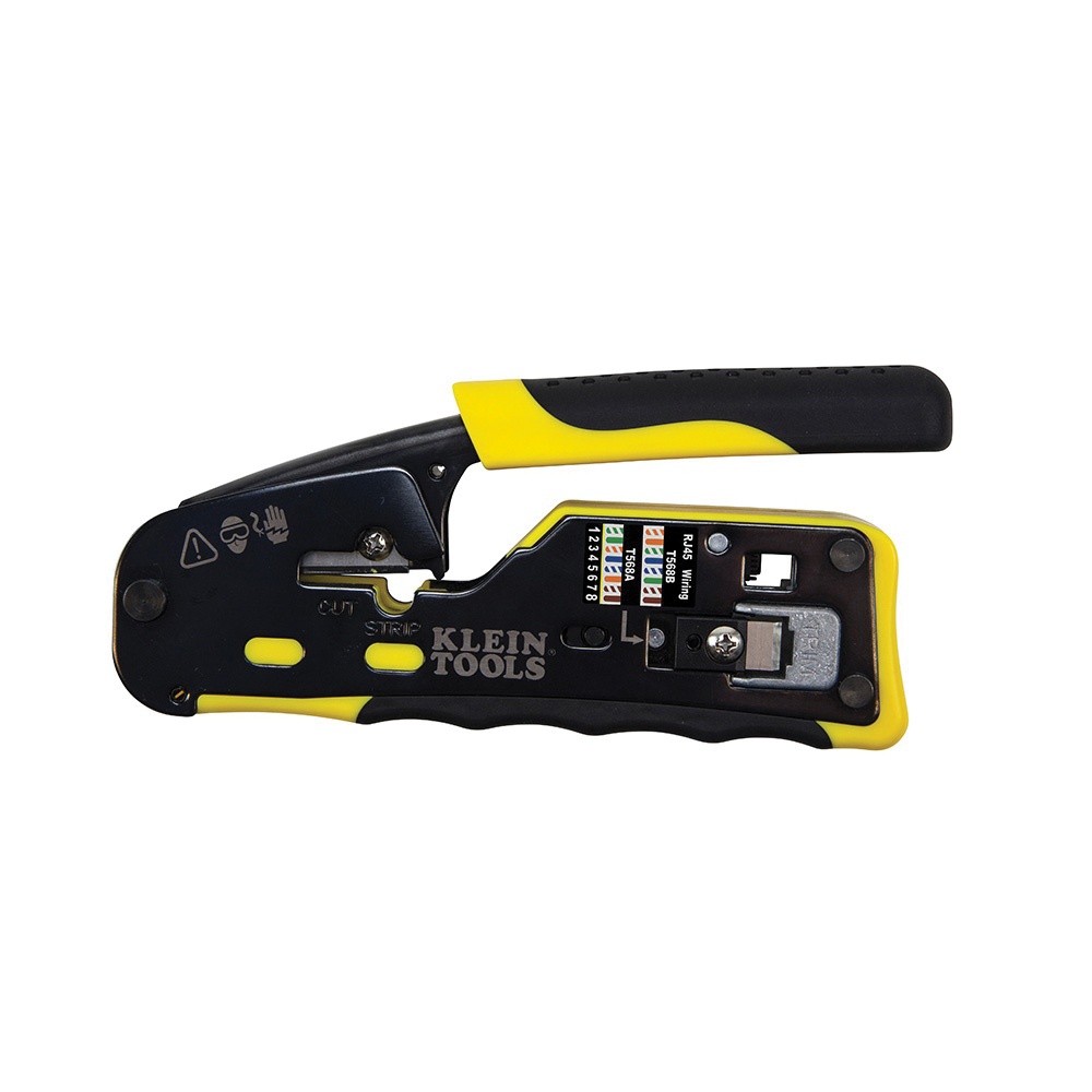 Klein Tools VDV226-110 Modular Crimper Pass-Thru™