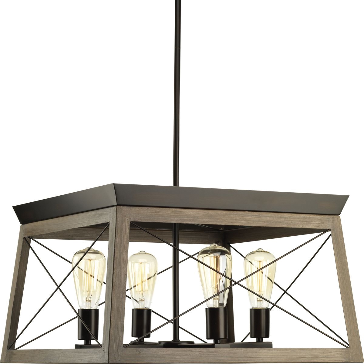 Progress Lighting P400047 020 4 Light Ceiling Chain Mount Chandelier Progress Lighting P400047 020 4 Light Ceiling Chain Mount Chandelier 100 Watt 120 Volt