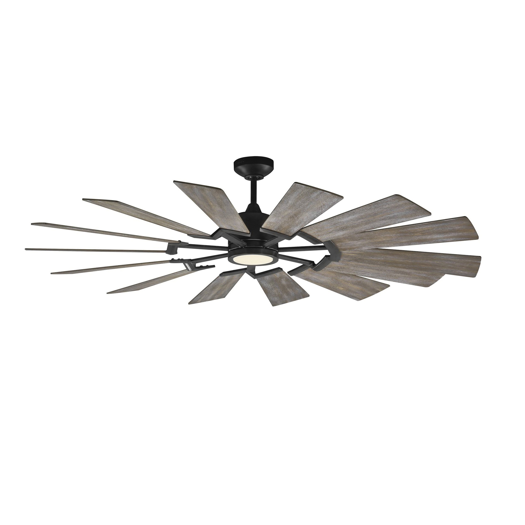 Monte Carlo 14prr62agpd Ceiling Fan With Light 62 Inch 14