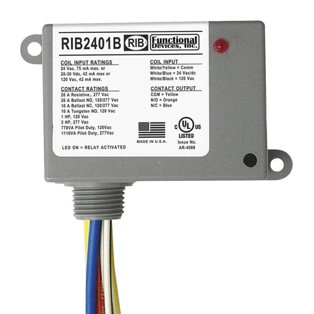 Functional Devices Rib Relays Product 2402B