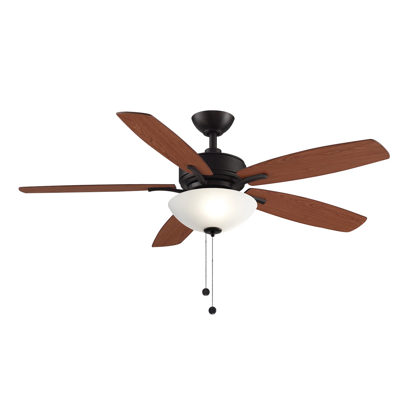 Fanimation Fp6285bdz Transitional Ceiling Fan With Led Light 52 Inch Fanimation Fp6285bdz Transitional Ceiling Fan With Led Light 52 Inch 5 Blade 3 Speed Cherry