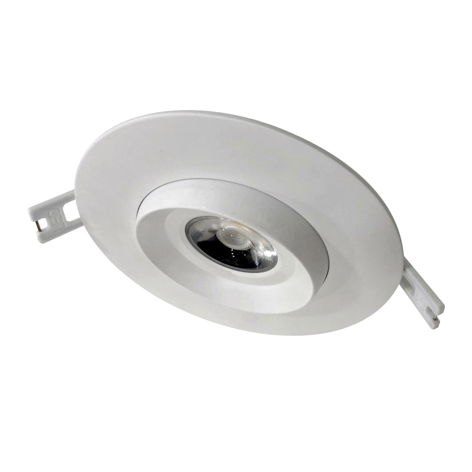 Nsl Gdl 4 12w 36 Nw Wh Dimmable Ic Inch Adjule Led Gimbal Down Light Round White Gloss Enamel Nsl Gdl 4 12w 36 Nw Wh Dimmable Ic Inch Adjule Led Gimbal Down Light Round White Gloss Enamel
