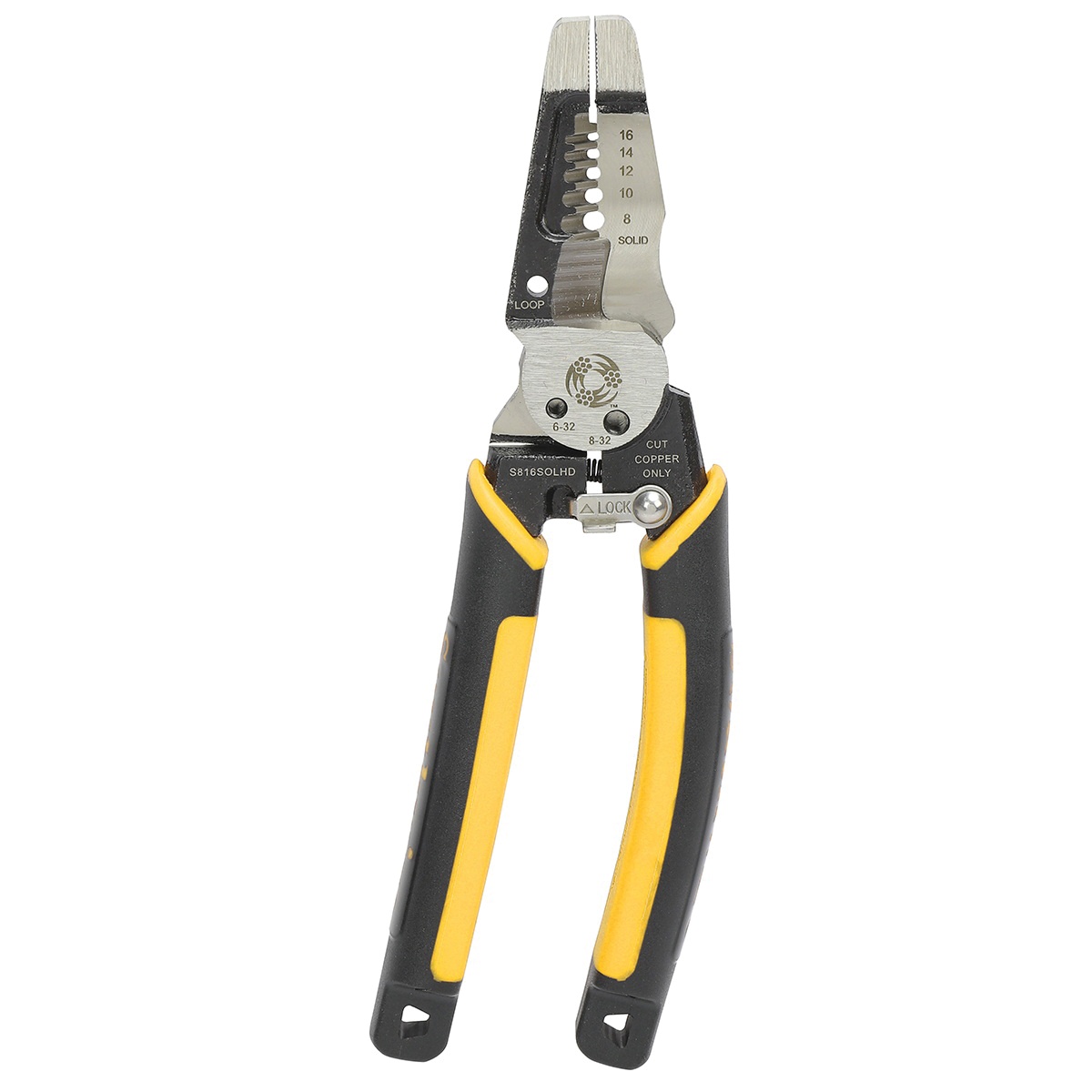 Southwire S816solhd Forged Heavy Duty Multi-purpose Wire Stripper 16-8 